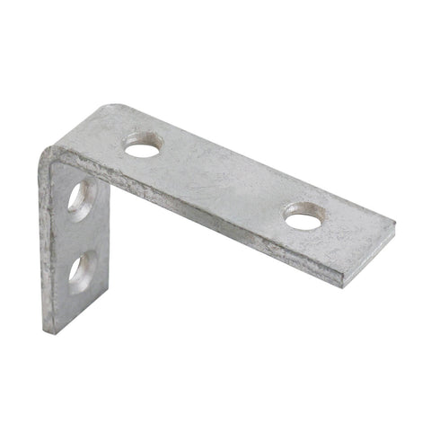 Carinya 75 x 50mm Galvanised Steel Angle Bracket - 4 Pack