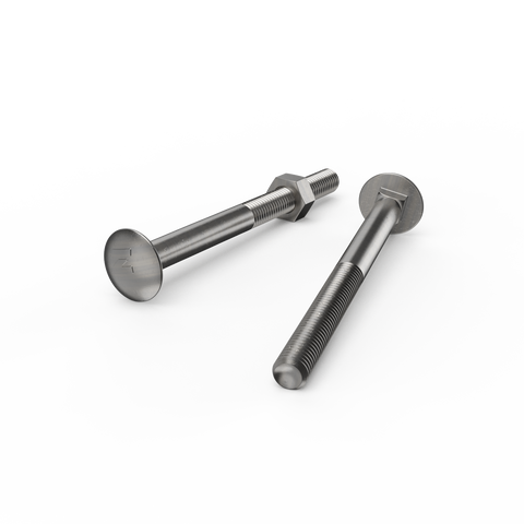 Zenith M10 x 120mm Stainless Steel 304 Cup Head Bolt and Nut