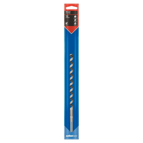 Sutton Tools Medium Auger Bit 250 x 10mm Steel Fast Drilling - SuperSaverAU - view 1