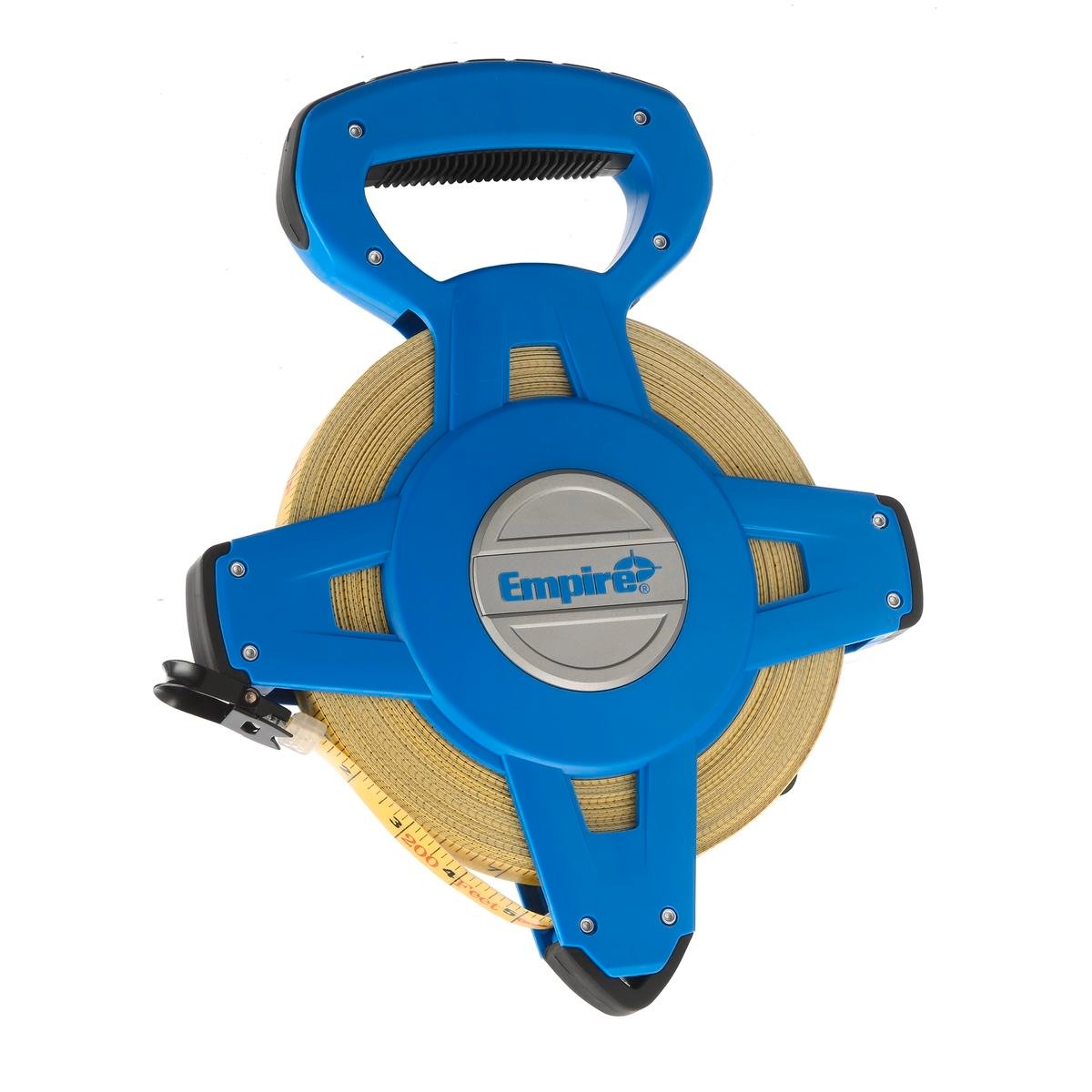 Empire 60m/200ft Open Reel Fibreglass Long Tape, ABS Body, Metric and Imperial