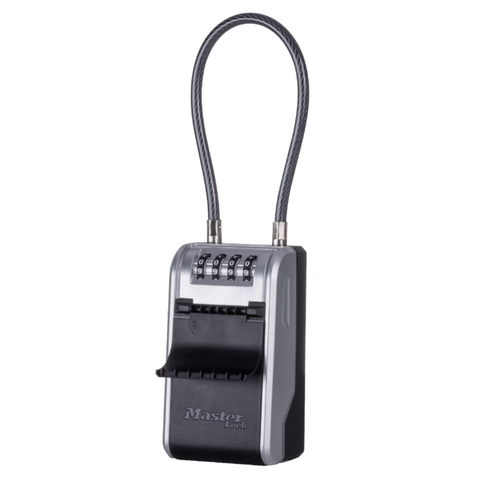 Master Lock Cable Next Gen Key Safe - Holds 10 Keys - 76mm x 283mm - Durable Metal - SuperSaverAU - view 1