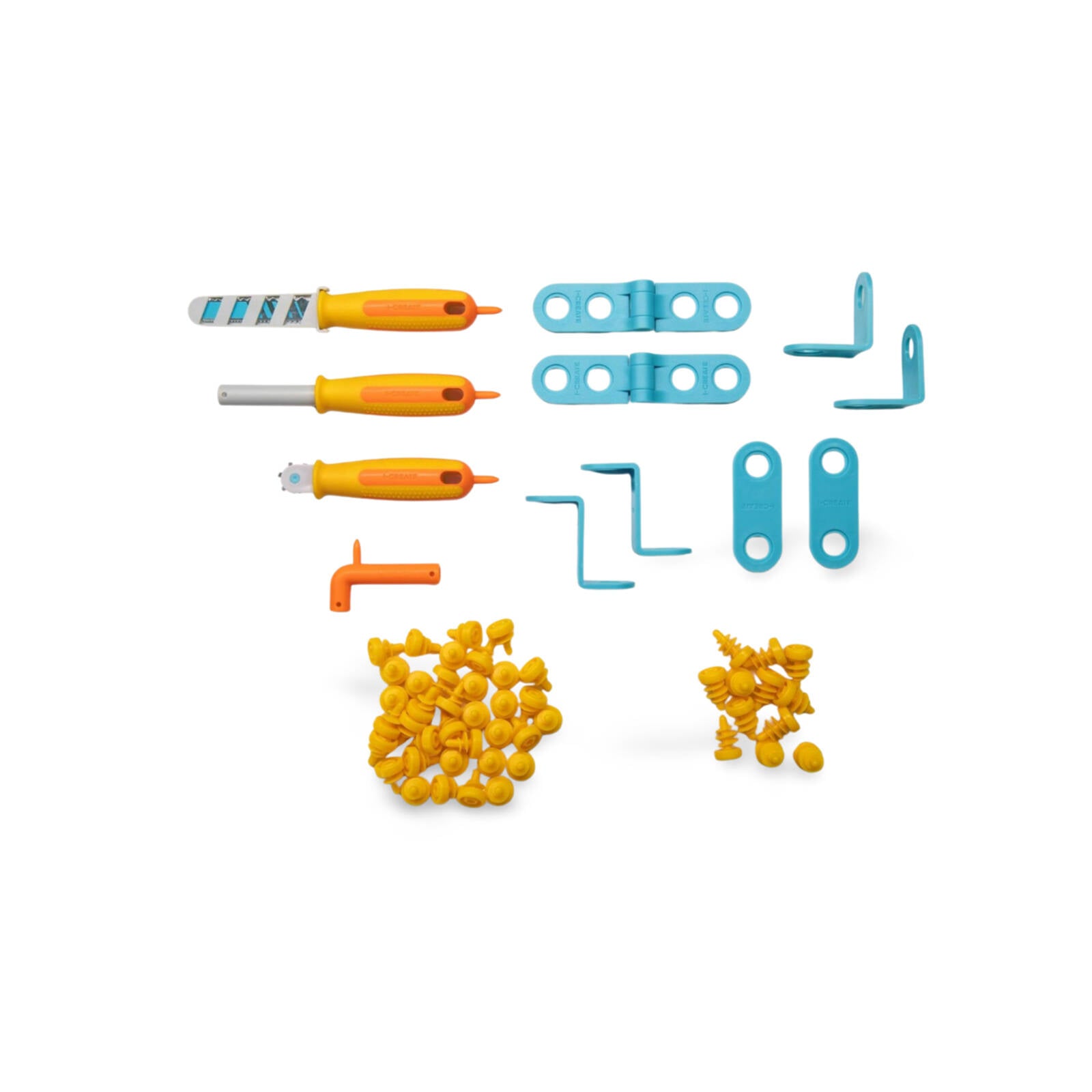 I-Create Brainstormer Kit, 60 Piece Cardboard Construction Set
