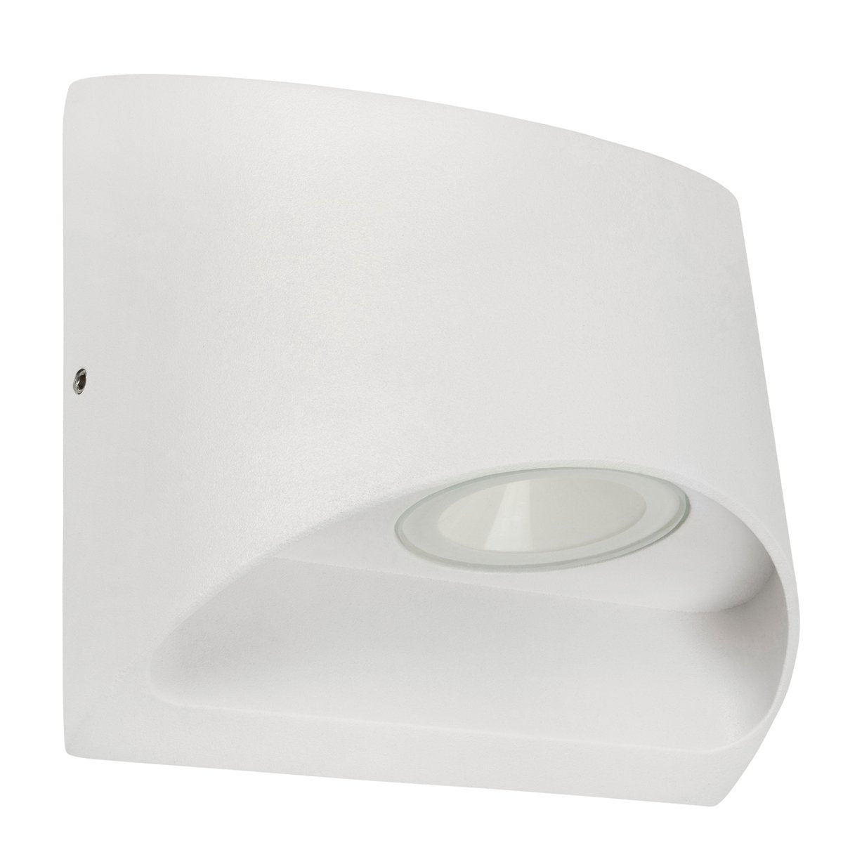 Brilliant 8W White Binley Up Down Wall Light - Energy Efficient - IP44 Rated - SuperSaverAU - view 3