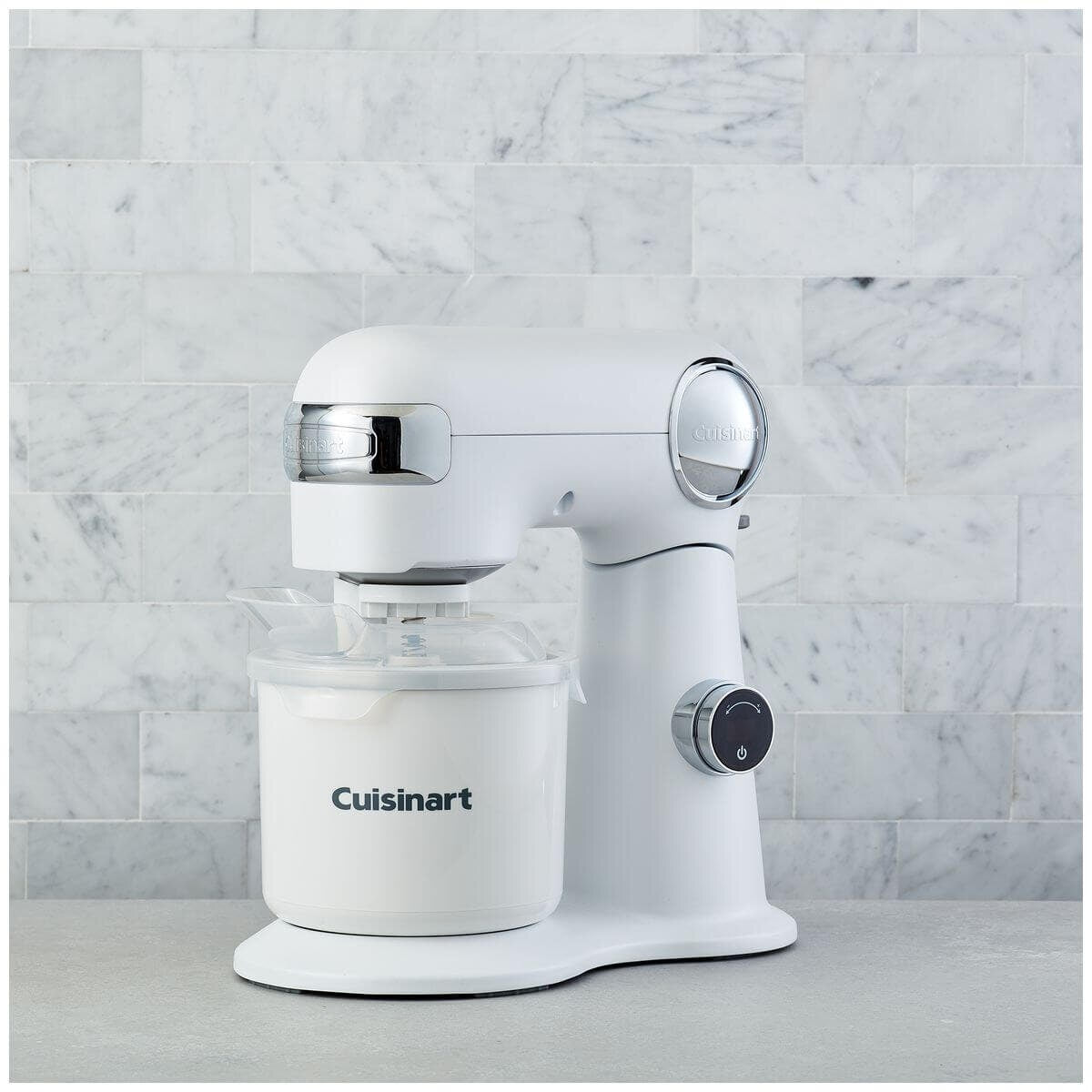 Cuisinart Precision Pro Digital Planetary Stand Mixer - 1000W, White, Stainless Steel Bowl - SMD-50XA