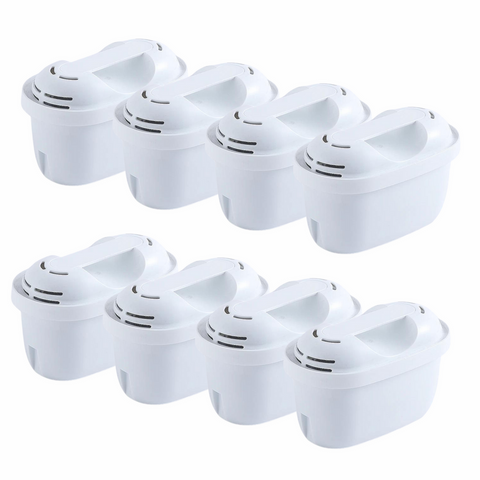 Stefani Water Jug Replacement Filter Cartridge 8 Pack - 172mm x 208mm - Advanced Filtration - SuperSaverAU - view 1