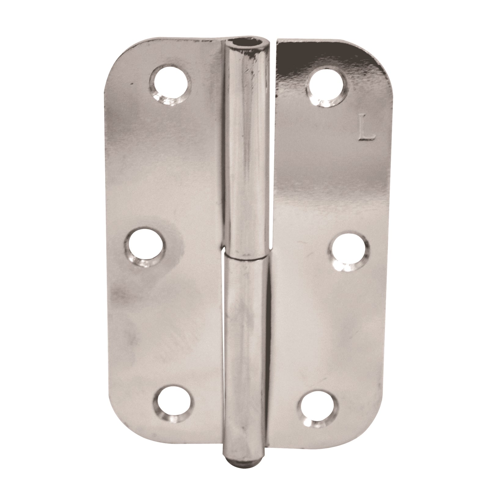 Lane 90mm Polished Chrome Left Hand Lift Off Radius Hinge