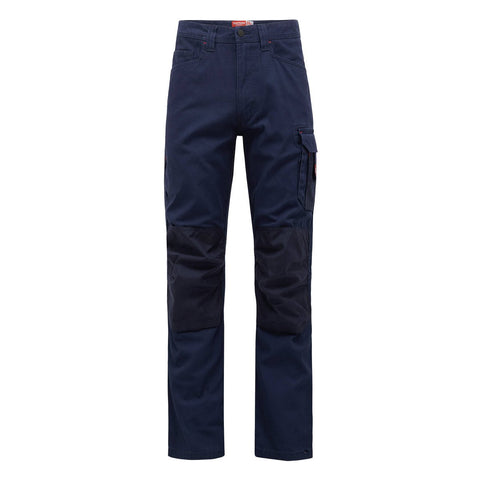 Hard Yakka Navy Legends Cargo Pants Size 102R Cotton Toughness - SuperSaverAU - view 1