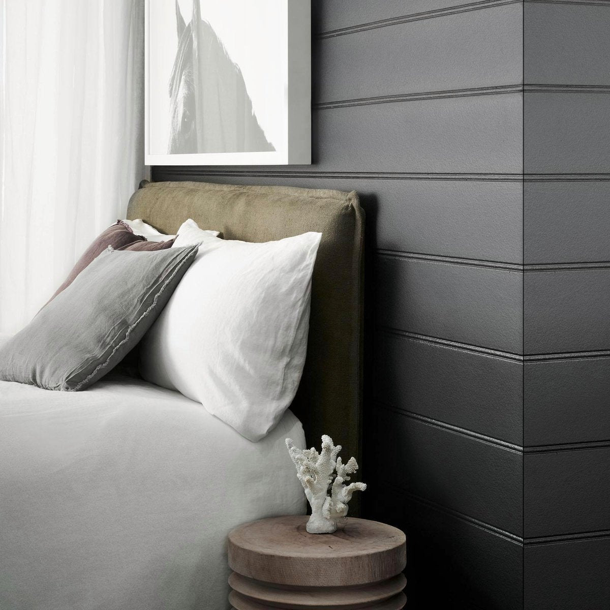 Taubmans Tradex 4L Black Flat Interior Wall Paint - Water Based, Splatter Resistant, Tintable