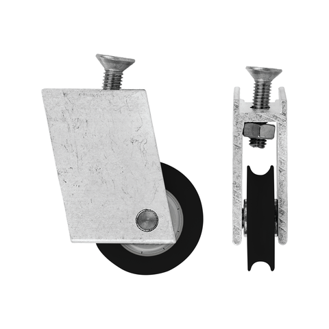 Rolltrak Adjustable Aluminium Carriage & Acetal Roller, Patio Door