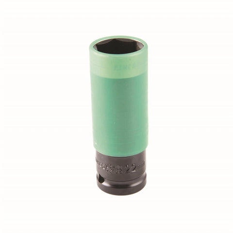 Kincrome 22mm 1/2" Drive Wheel Nut Impact Socket Chrome Molybdenum Steel 6-Point