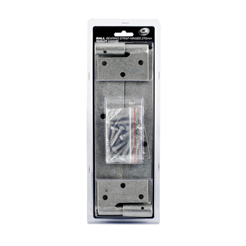 Zenith 270mm Galvanised Steel Right Hand Ball Bearing Strap Hinge