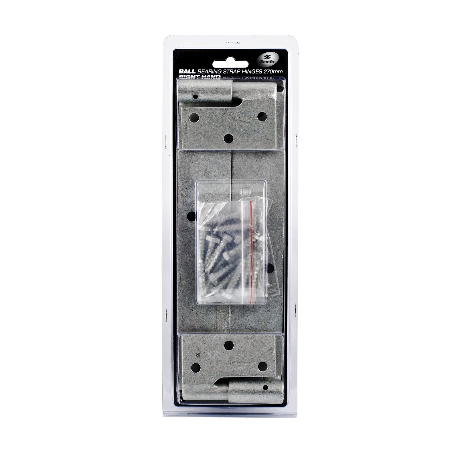 Zenith 270mm Galvanised Steel Right Hand Ball Bearing Strap Hinge