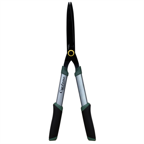 Cyclone Straight Hedge Shears with Carbon Steel Blade & Corrosion-Resistant Aluminium Handles