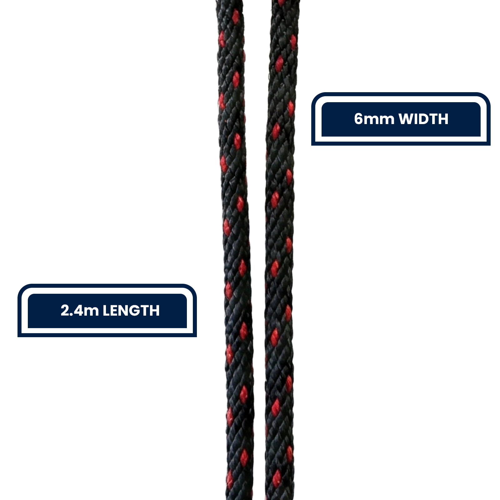 Grunt 6mm x 240cm Rope Ratchet Tie Down Auto Lock for Trailers Utes Roof Racks