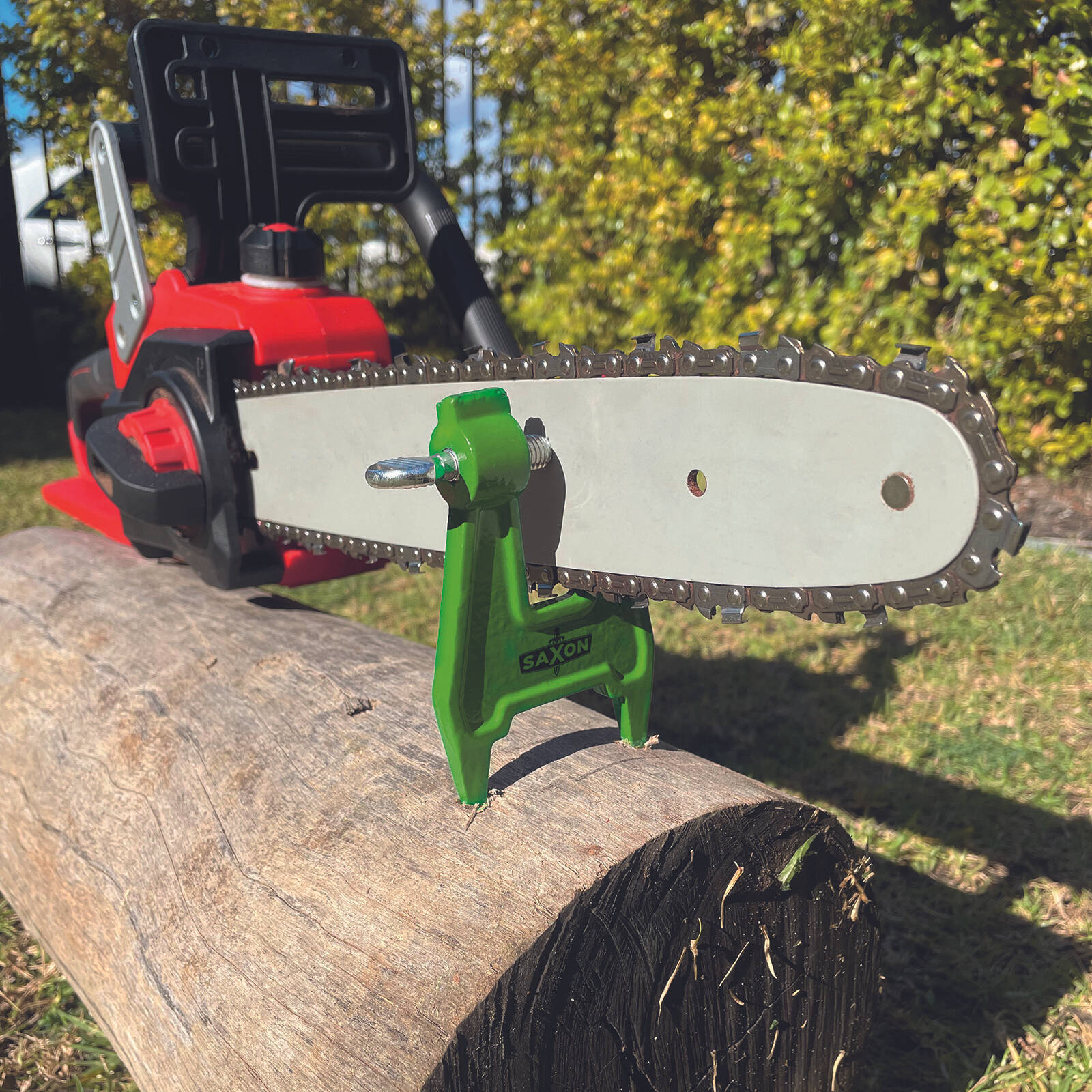 Saxon Chainsaw File Vice Rust Resistant