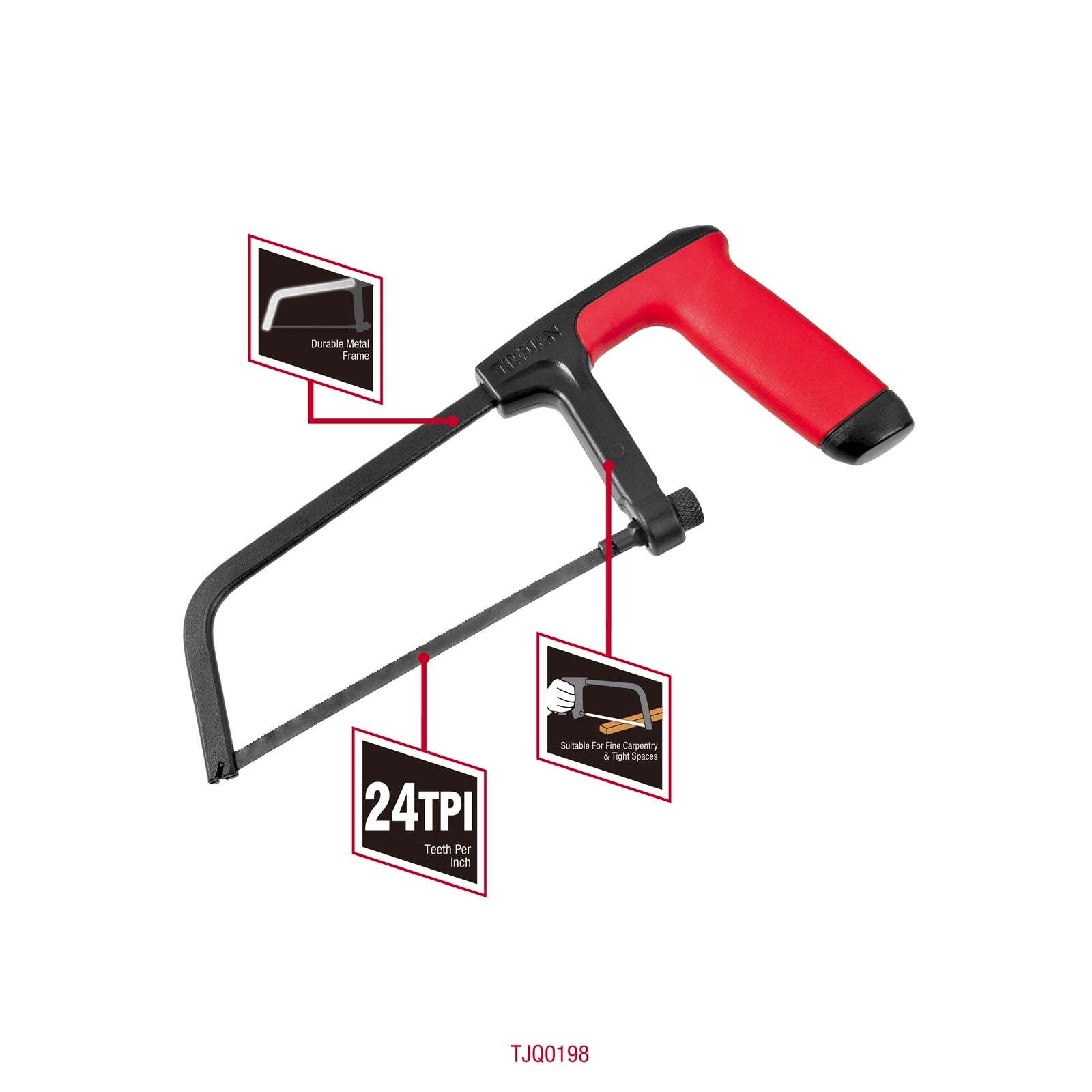 Trojan 150mm Junior Hack Saw