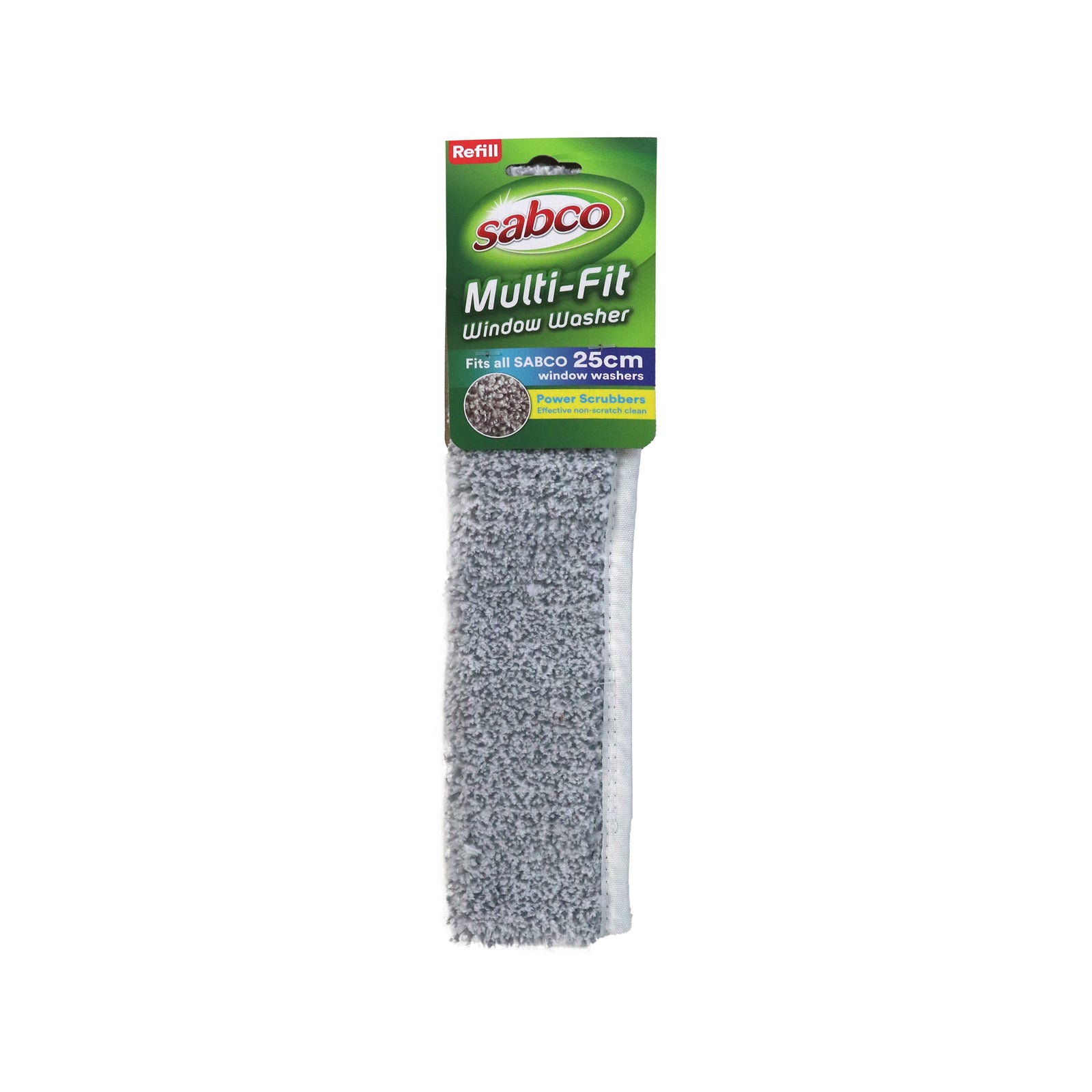 Sabco 25cm Multi-Fit Microfibre Window Washer Refill