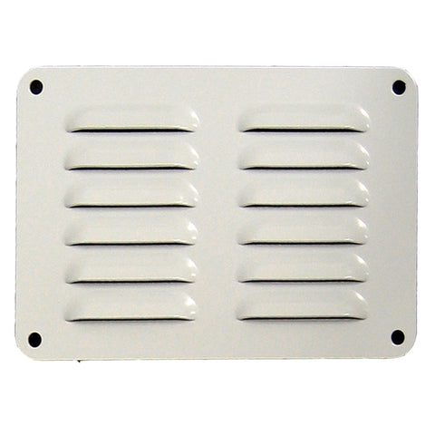 Haron Aluminium Wall Vent 150 x 100mm White Easy Install Damp Prevention - SuperSaverAU - view 1