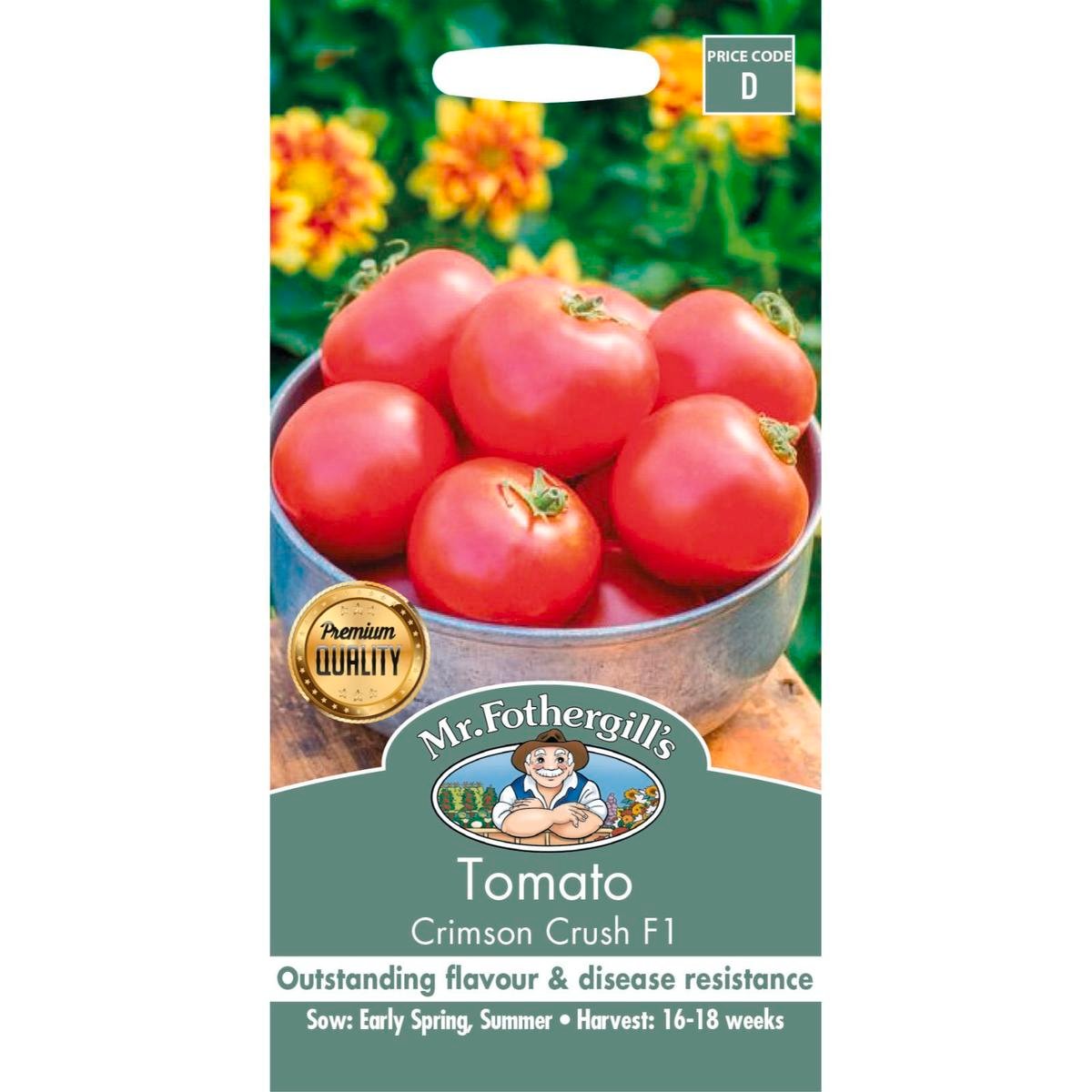 Mr Fothergill's Tomato Crimson Crush F1 Vegetable Seed