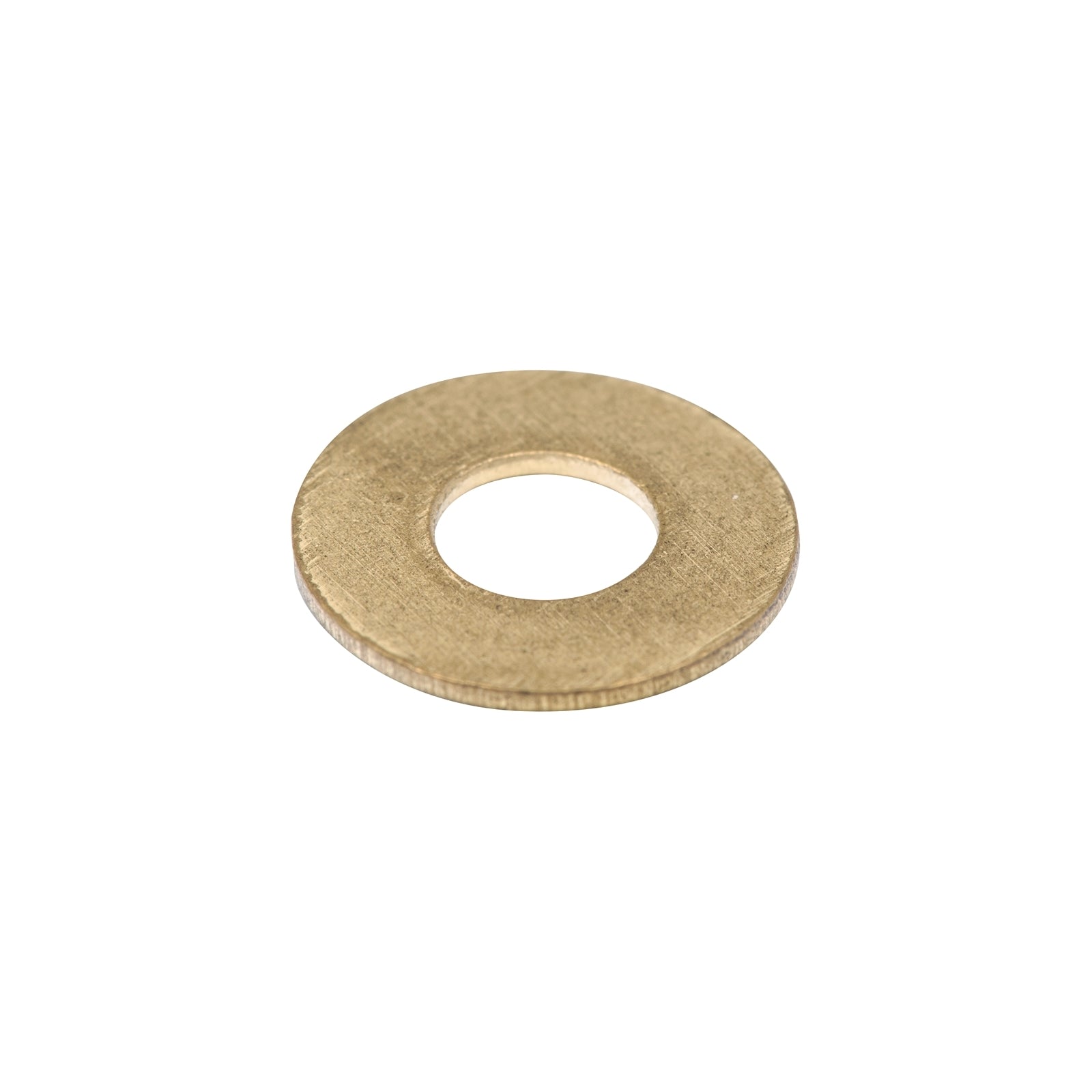 Zenith 5/32" Solid Brass Round Flat Washers - 30 Pack