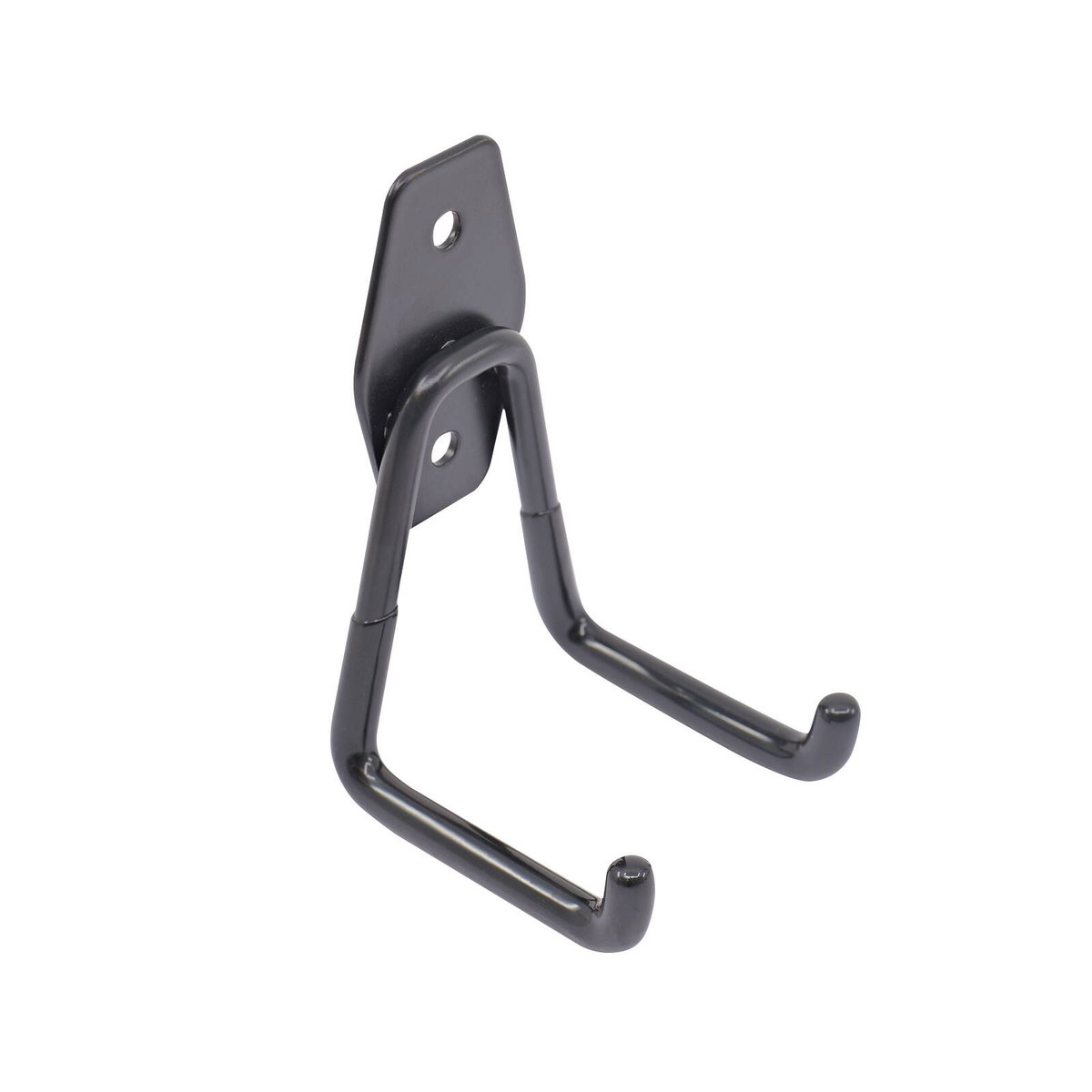 Everhang 45kg Small Garage U Hook Black PVC Coated - 4 Pack