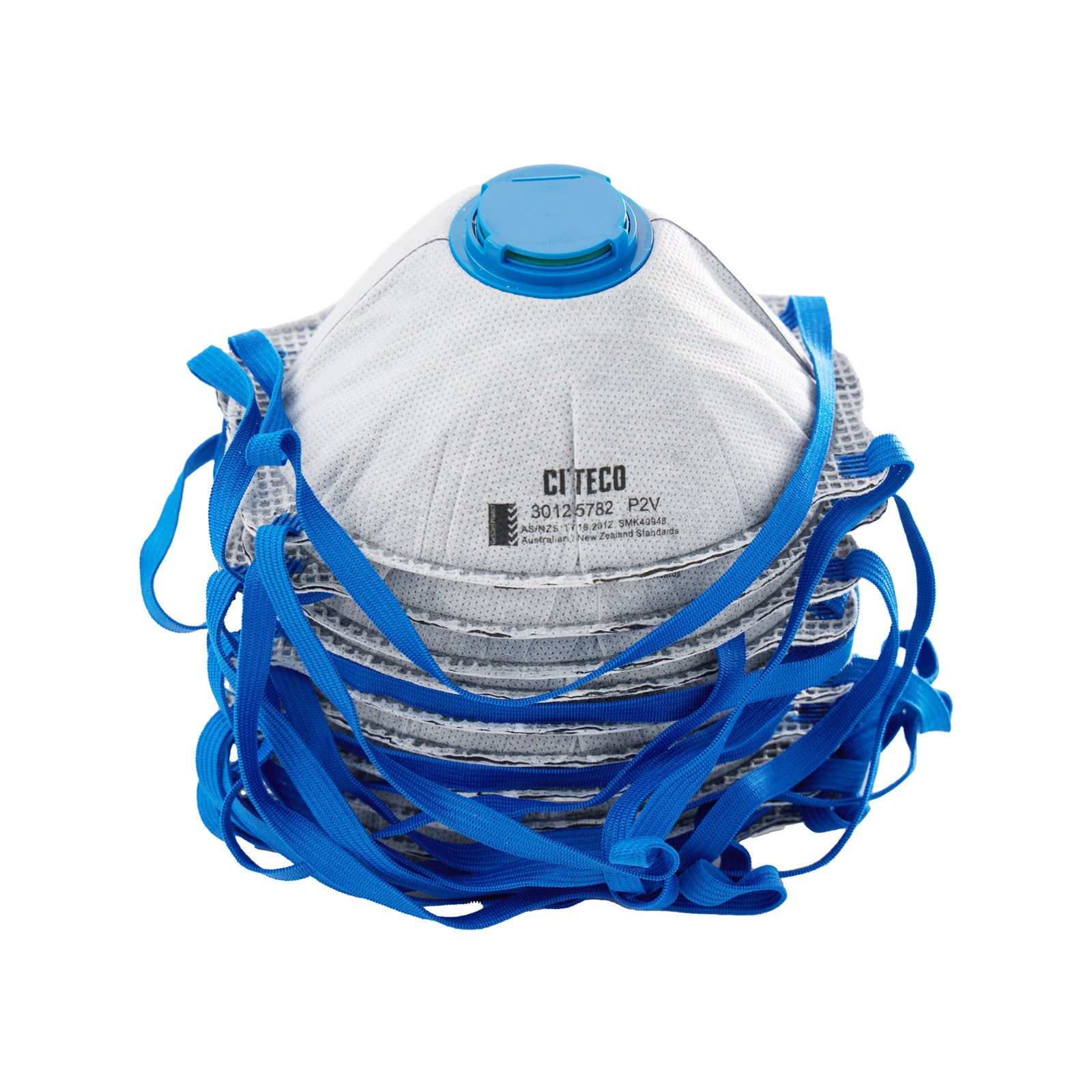 Citeco P2 Valved Respirator 10 Pack for Dust, Sanding and Grinding