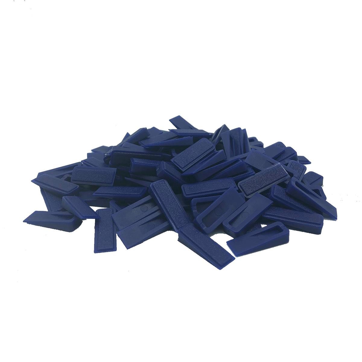 QEP Jumbo Wedge Tile Spacers Blue - 250 Pack
