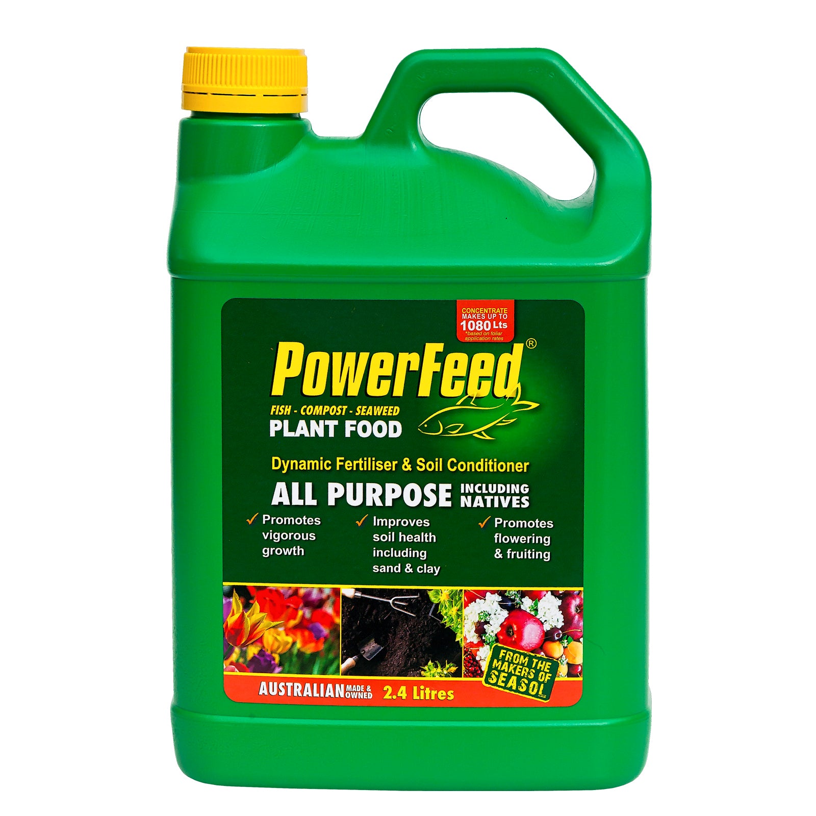 PowerFeed 2.4L All Purpose Liquid Fertiliser & Soil Conditioner Concentrate