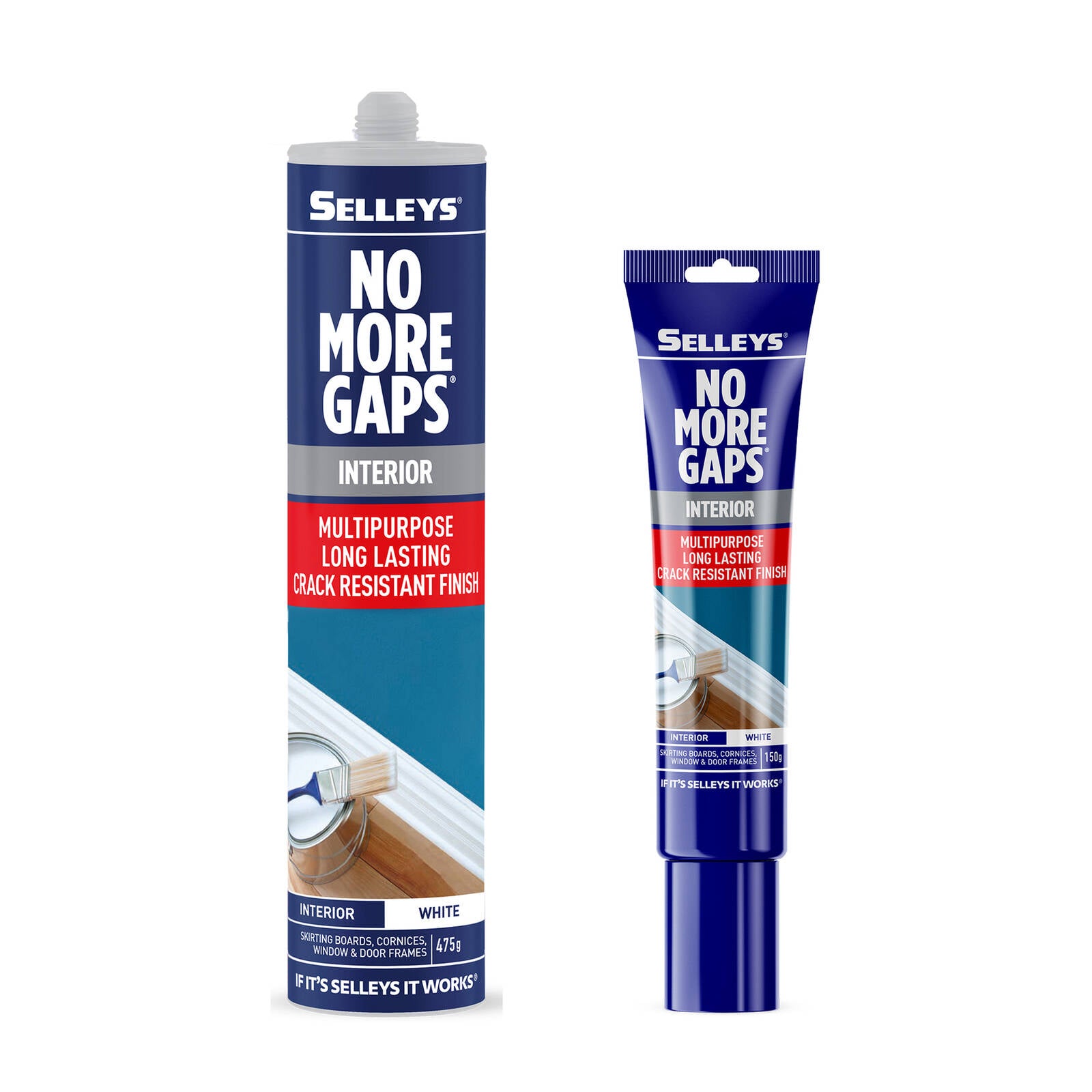 Selleys No More Gaps 150g White Multipurpose Gap Filler