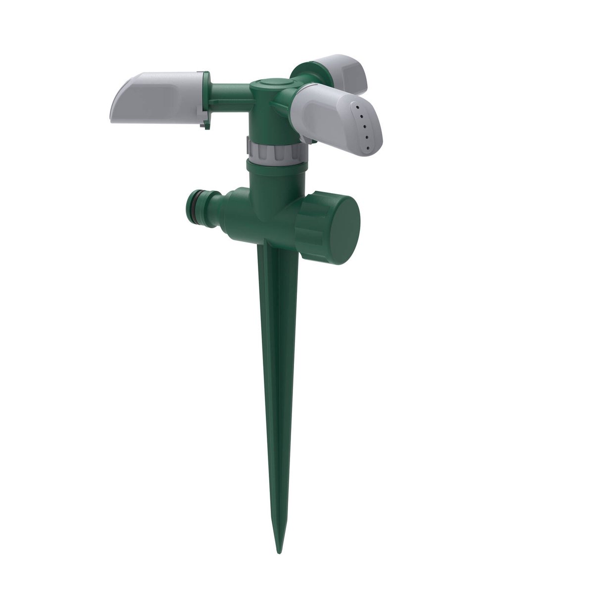 Garden Basics Hose End 3 Arm Revolving Sprinkler 250mm - Efficient Irrigation - SuperSaverAU - view 2