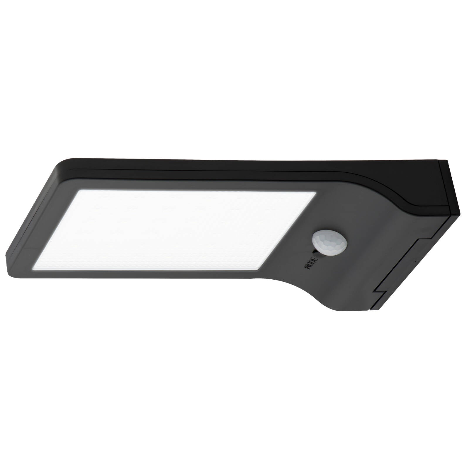 Arlec LVS661BK Ritter Sensor Solar Wall Light - 192mm - Black - Outdoor