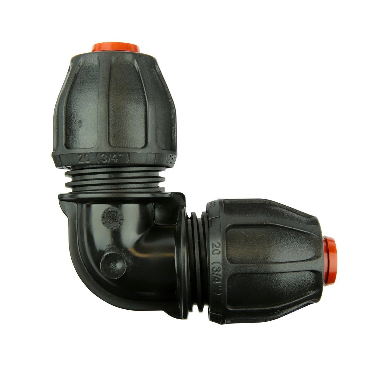 Philmac 1" Poly x Poly Rural Elbow - Polypropylene - 90° Bend - Durable - SuperSaverAU - view 1