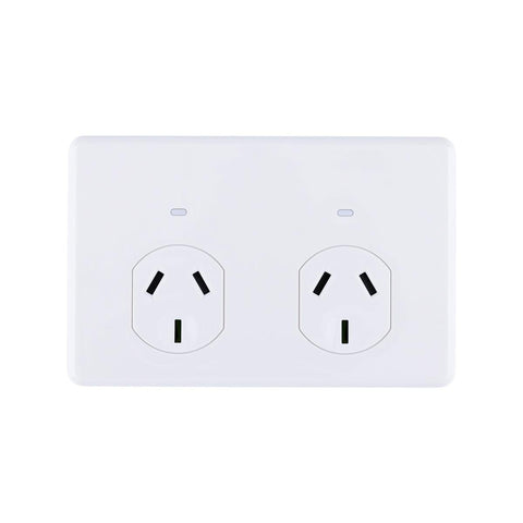 Deta X6 Series Auto Switch Double Power Point 250V Polycarbonate 6422B