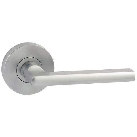 Gainsborough G4 Series Lianna Passage Lever Set Satin Chrome 105LIASC