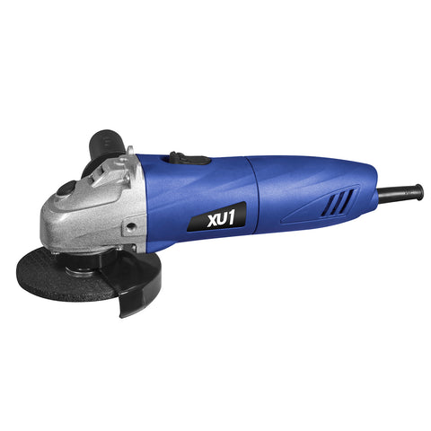 XU1 500W 100mm Angle Grinder Side Handle Spindle Lock XAG-500