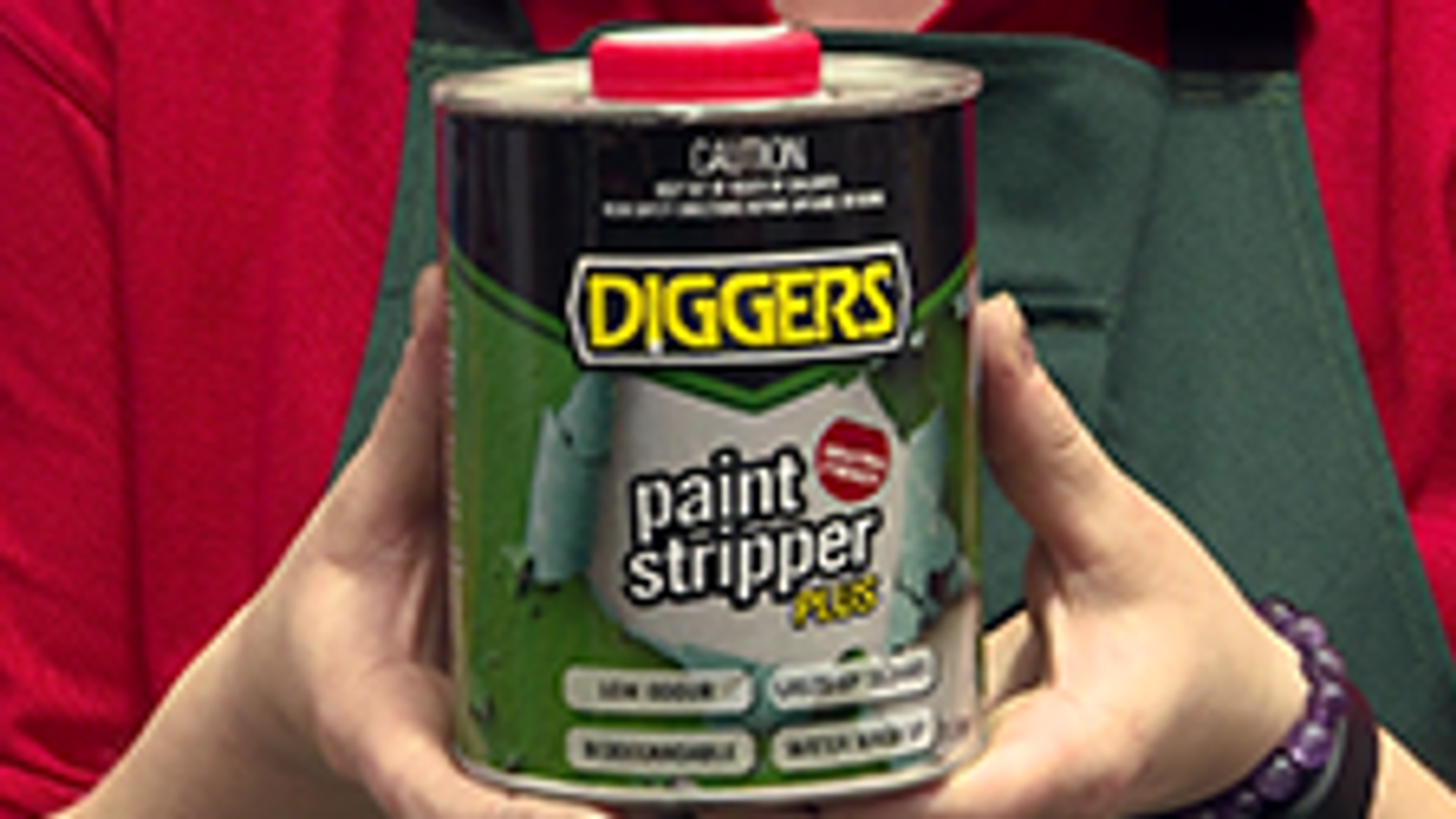 Diggers 1L Paint Stripper Gel, Ethylene Glycol, Low Odour