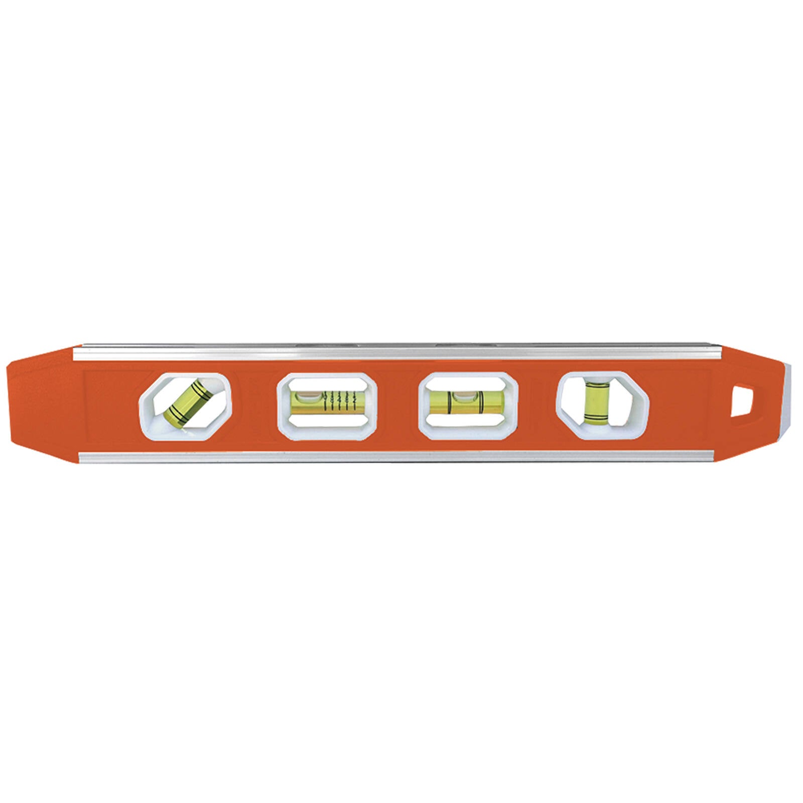Johnson 305mm 12" Magnetic Torpedo Level - 4 Vial, V-Groove Frame