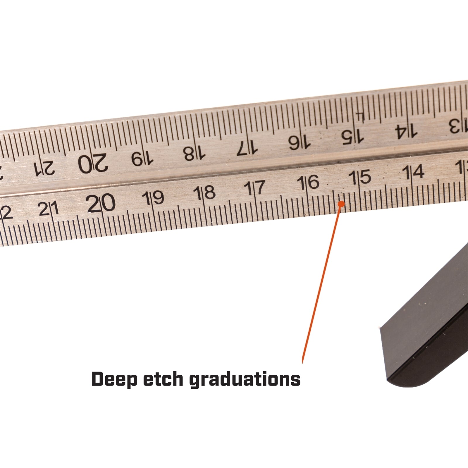 Crescent Lufkin 300mm Aluminium Combination Square, Stainless Steel Rule, Spirit Vial