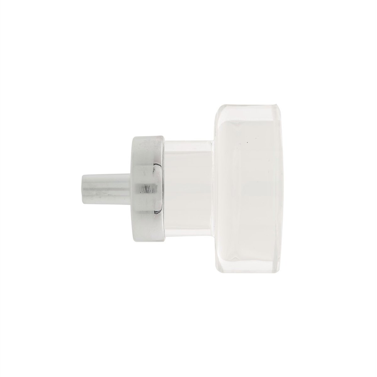 Prestige 32mm Crystal Knob - Brushed Nickel - Aluminium - Timeless Design - SuperSaverAU - view 2