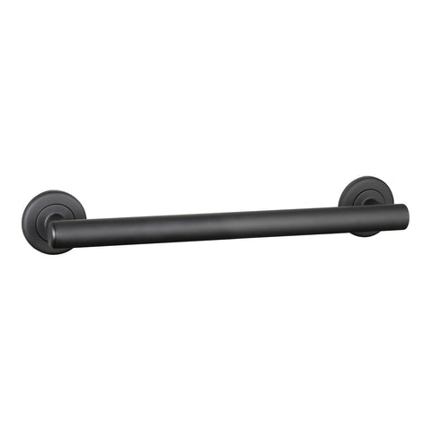 evekare 450mm Matte Black Linear Grab Rail