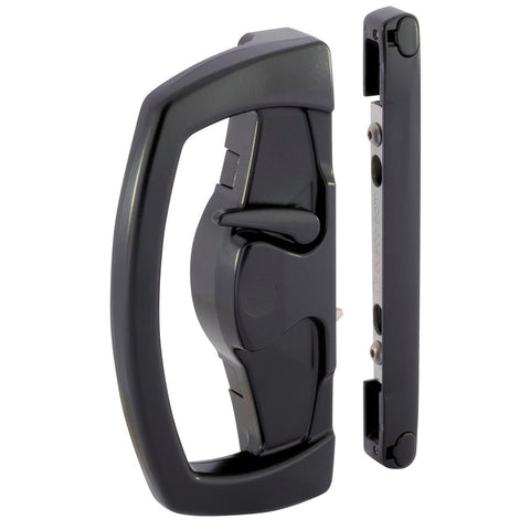 Gainsborough Sliding Patio Door Deadlock - 94mm - Zinc - Black Finish - SuperSaverAU - view 1