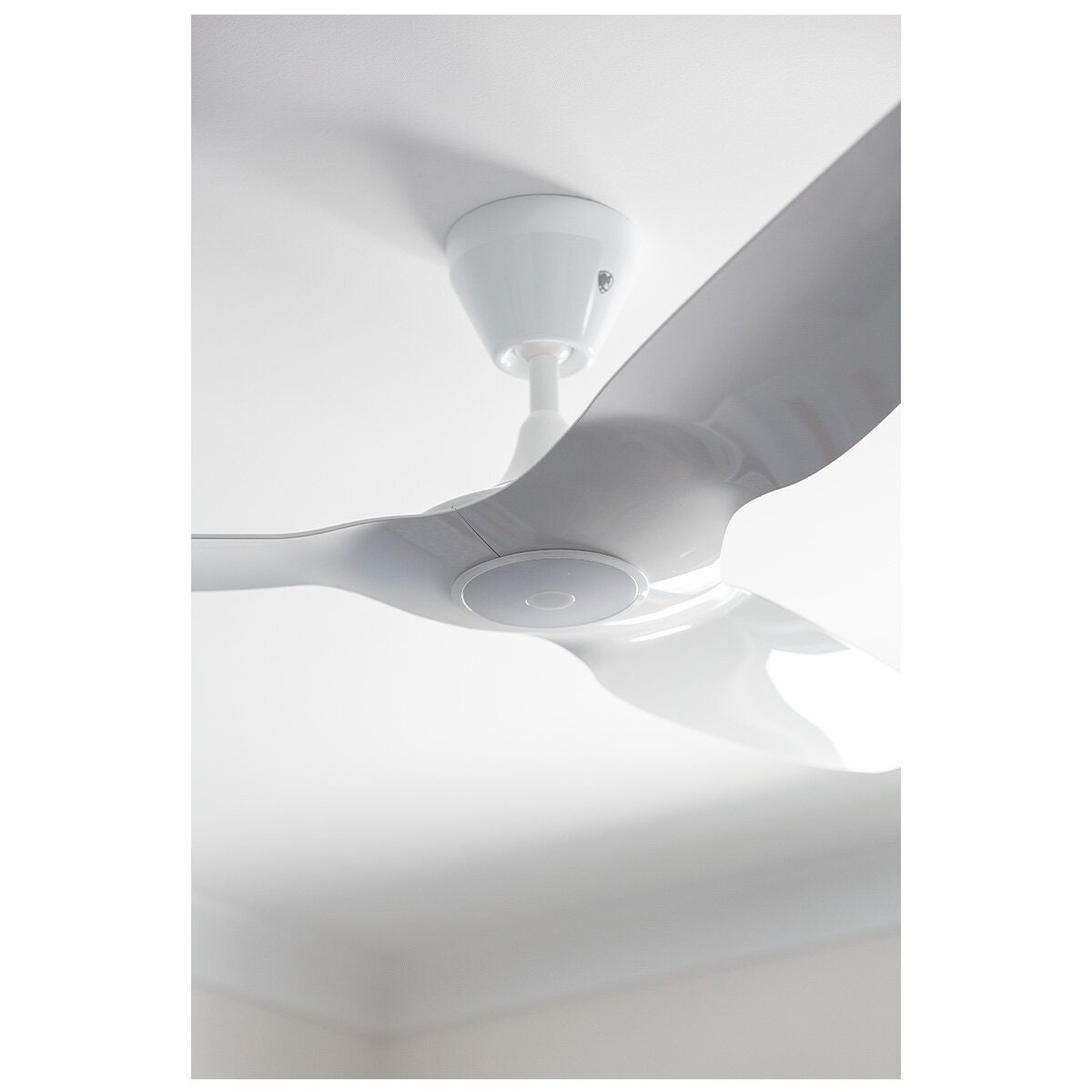 Big Ass Fans Haiku L 52 Inch White Ceiling Fan - 651mm Drop Tube, 7 Speeds - HAIKUL-W-52-651MM