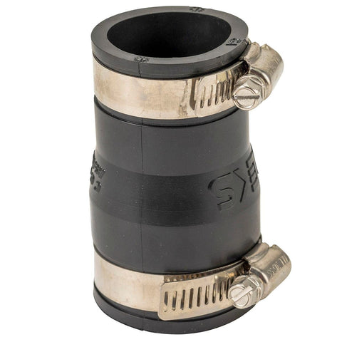 Deks Industries Reducing Rubber Joiner - 32mm to 40mm - EPDM - 2 Clamps - SuperSaverAU - view 1