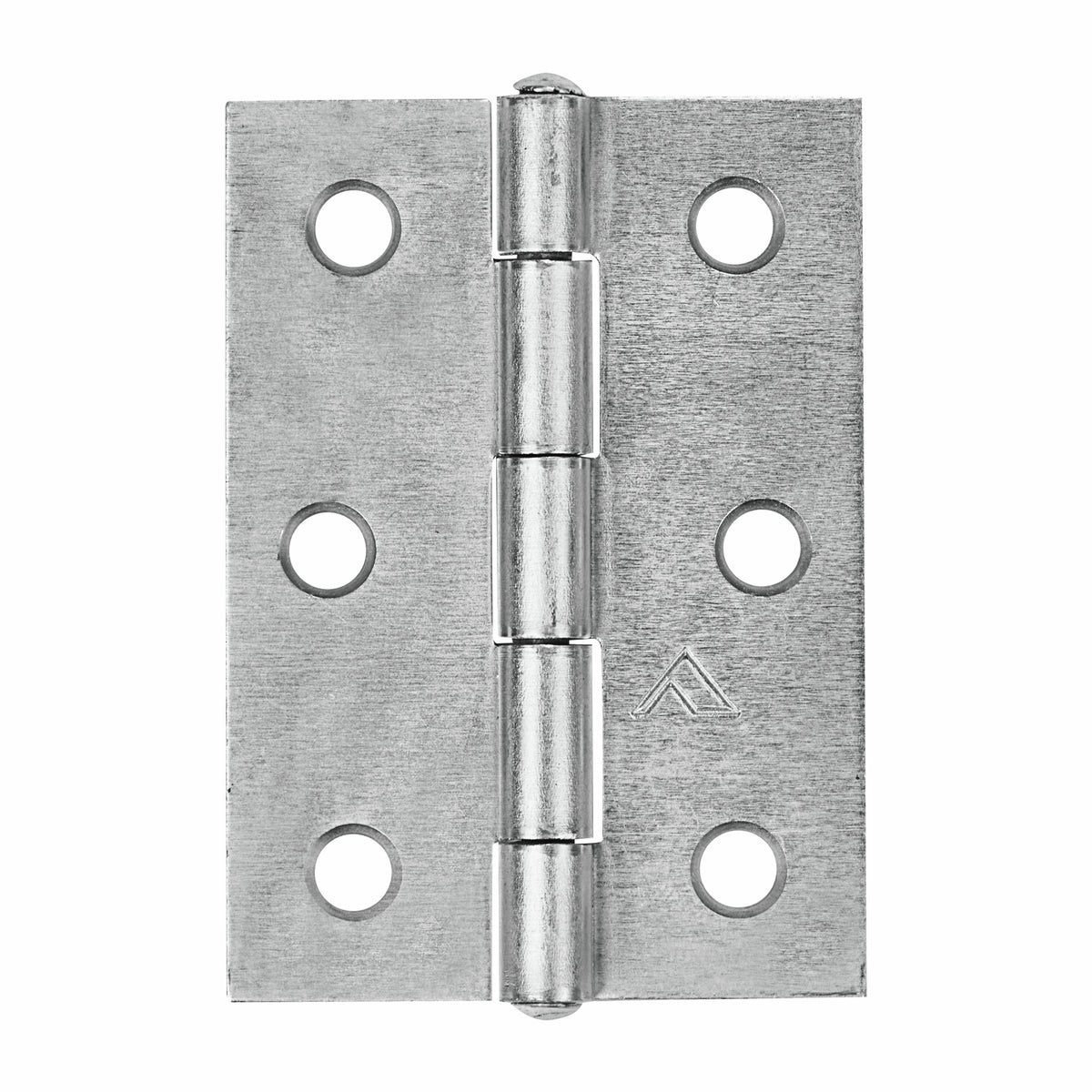 Pinnacle 70mm Zinc Plated Fixed Pin Butt Hinge 2 Pack