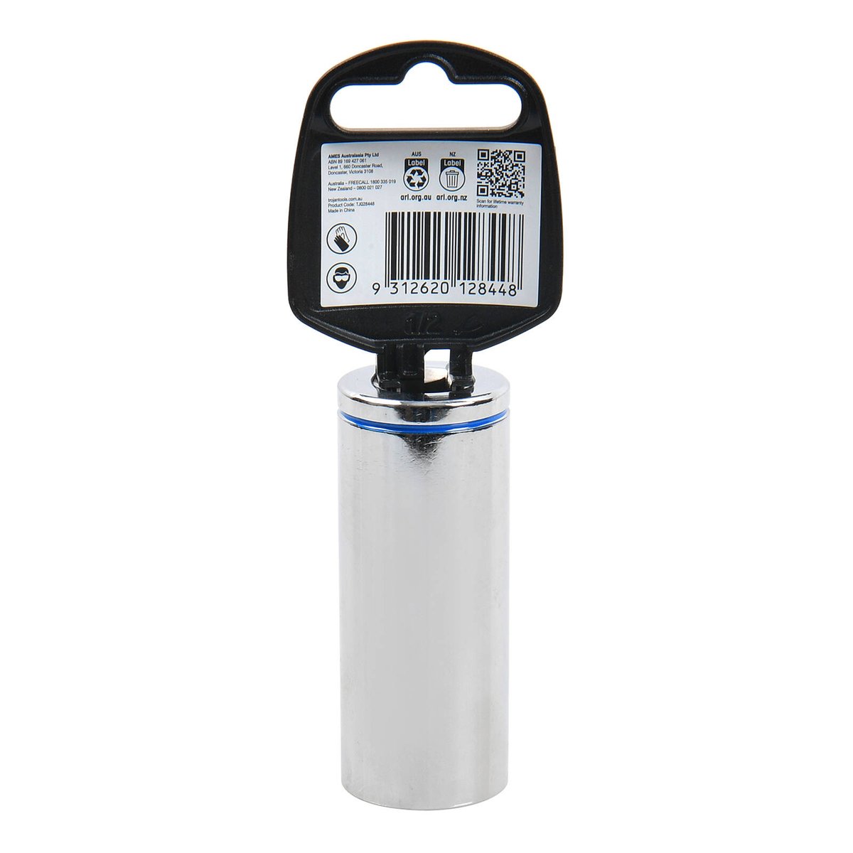 Trojan 24mm Deep Socket 1/2" Drive Chrome Vanadium 12 Point
