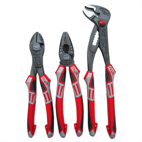 Nws 3 Piece Pro All Round Plier Set - Drop-Forged Steel - Durable - SuperSaverAU - view 1