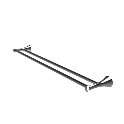 Caroma Elegance 810mm Double Towel Rail Chrome