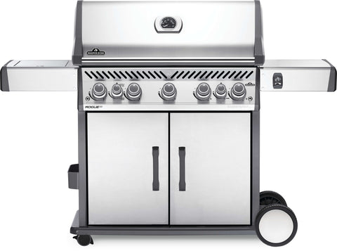 Napoleon Rogue SE 625 Natural Gas 5 Burner BBQ - Stainless Steel - Infrared Side Burner - RSE625RSIBNSS-1-AU