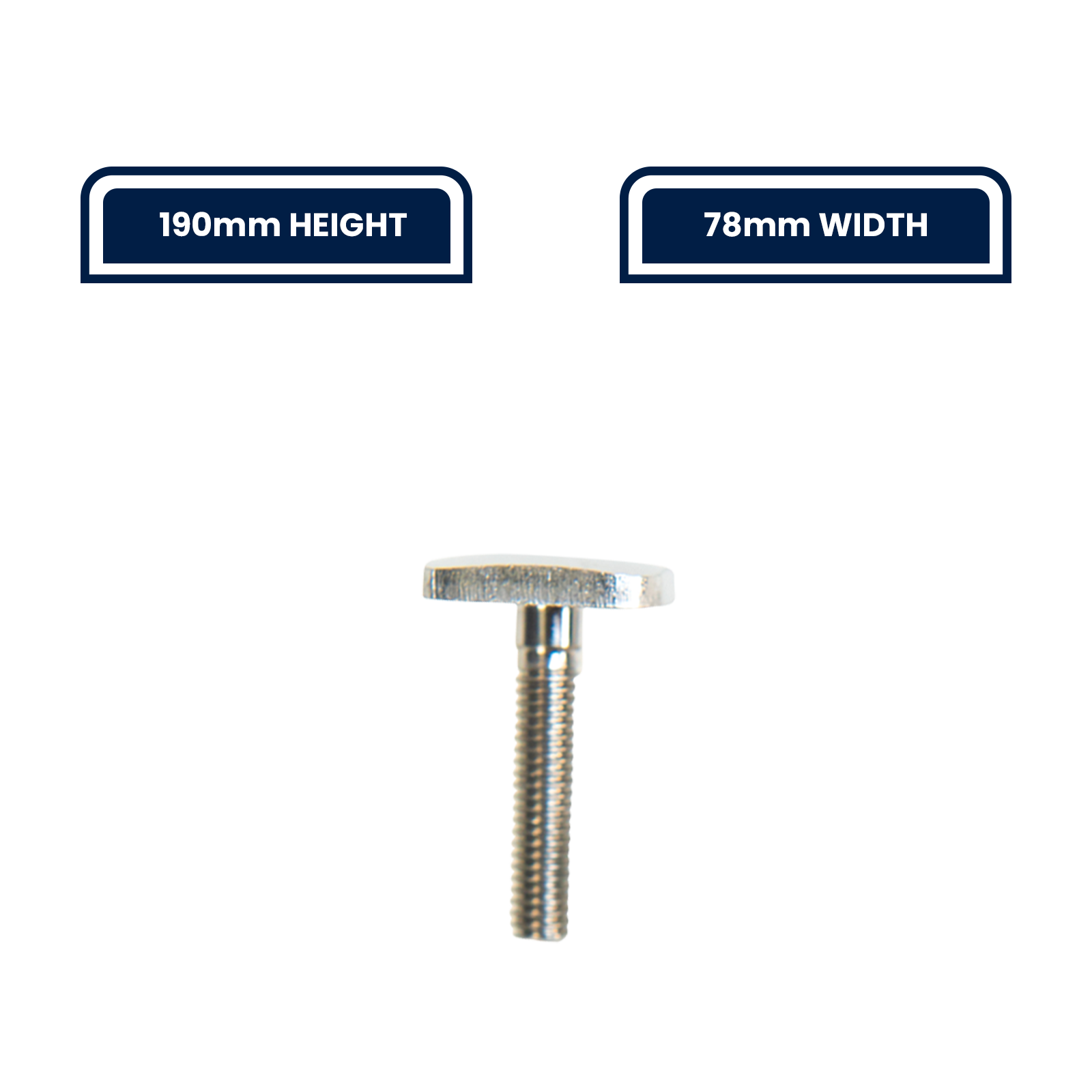 GRUNT Universal Roof Rack T-Slot Bolts 4 Pack, M6 Thread