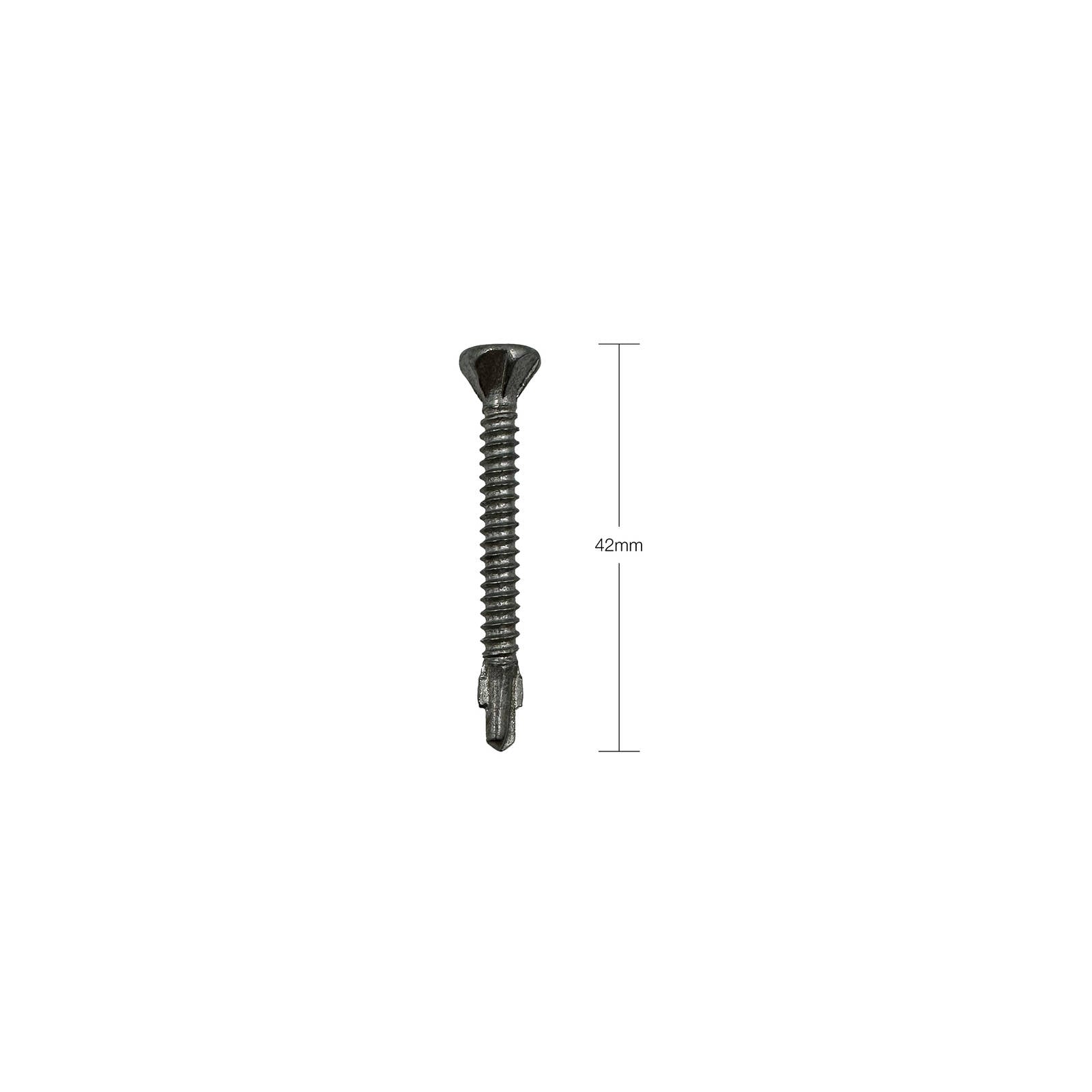 Simpson Strong-Tie 10 x 42mm Galvanised Timber to Steel Collated Quik Drive Screw 500 Pack